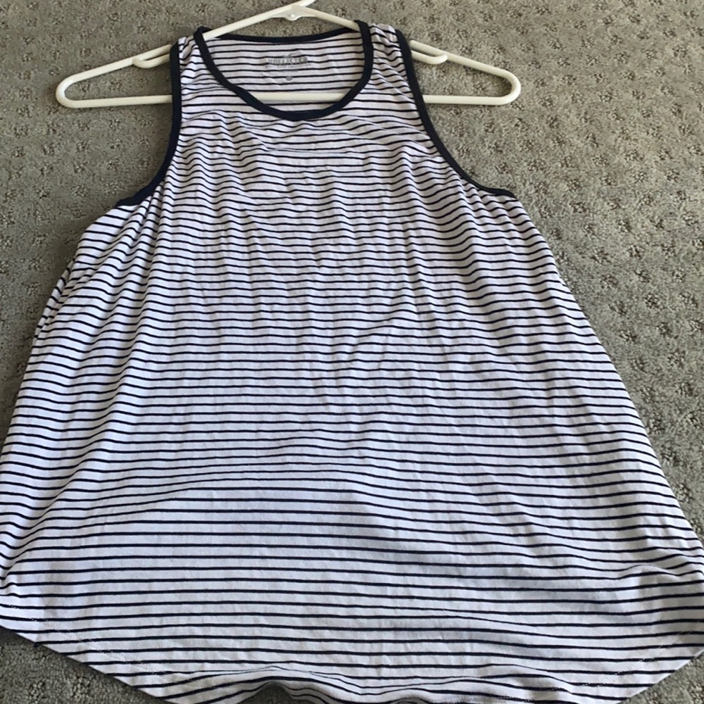 striped tank top